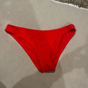 Red Xhilaration Swim Bottoms M